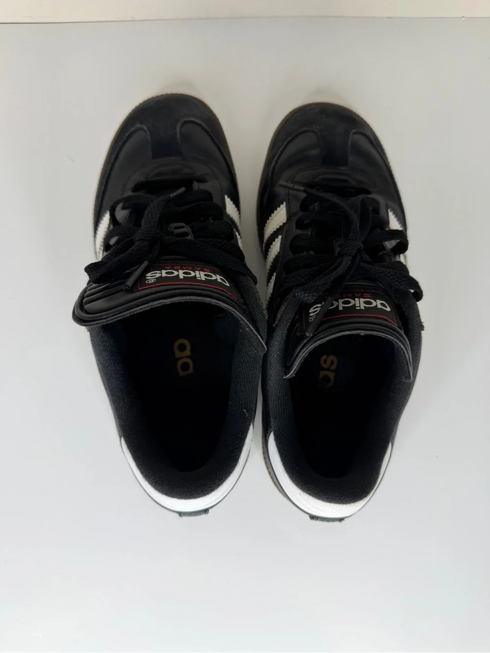Adidas Boys Samba Classic Shoes Men’s 5 Black Casual Sneakers Style 036516